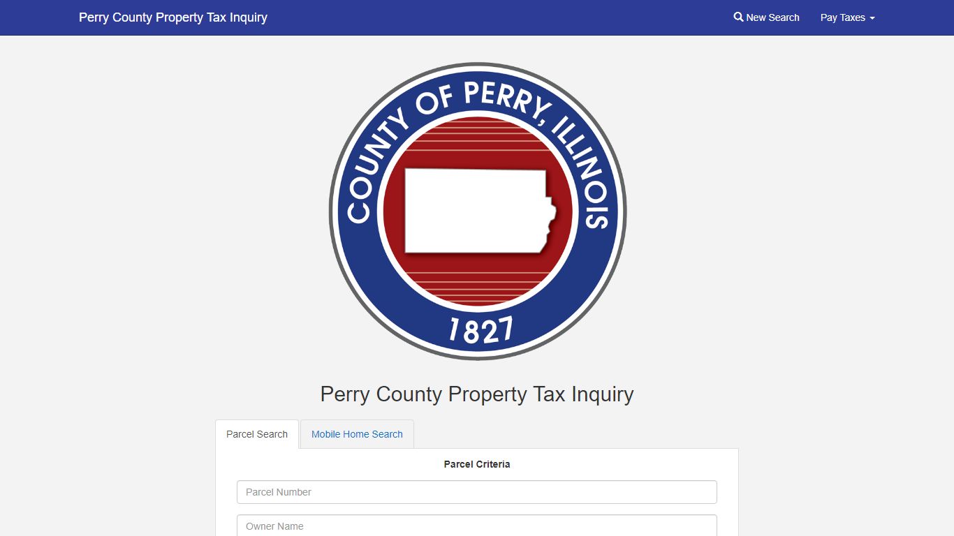Perry County Property Tax Inquiry